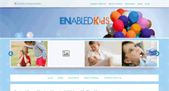 Desktop Screenshot of enabledkids.ca